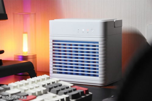 4000mah電池桌面小空調,三檔可調,這款桌面小風扇直接降溫10度